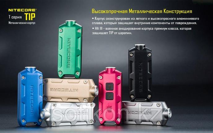 Фонарь брелок NITECORE TIP Green, фото 2