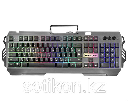 Клавиатура игровая Defender Renegade GK-640DL RU,RGB подсветка, 9 режимов, фото 2