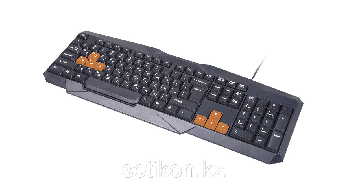 Клавиатура игровая Ritmix RKB-152 черный