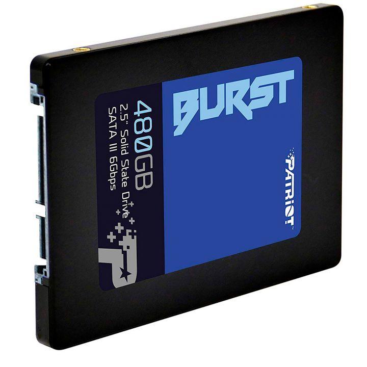 Накопитель SSD 2.5" SATA III Patriot 480GB BURST 560/540 PBU480GS25SSDR - фото 2 - id-p97474371