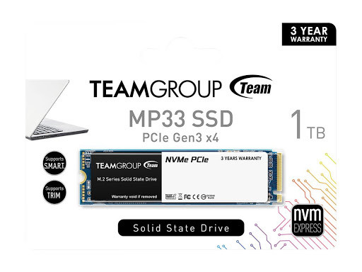 SSD-накопитель Team Group MP33 1Tb, M.2 TM8FP6001T0C101 - фото 1 - id-p97474394