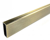 Труба профильная 30х10х1,5 | 2000мм. | FGD-343 SUS304/BR | Бронзовый