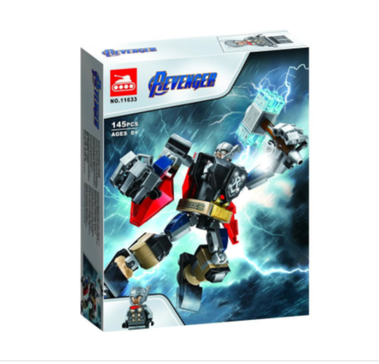 Конструктор Lari «Тор робот» 11633 (Super Heroes 76169) 145 деталей/ аналог Lego 76169 Тор