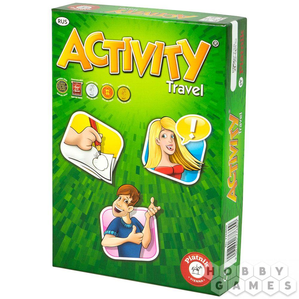 Настольная игра Activity Travel (для путешествующих)