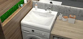 Умывальник над стир. машиной "Аврора" 60*60 Marrbaxx