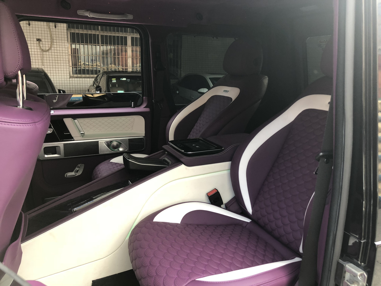 Капитанские задние сиденья и туннель для Mercedes-Benz G Class W463A W464 от 2018+
