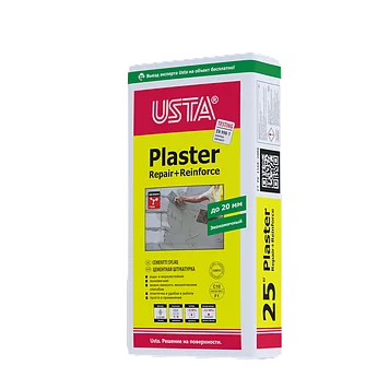 Цементная штукатурка USTA Plaster (3-20 мм) 25 кг