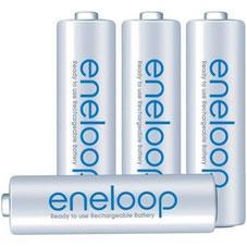 4 аккумулятора+ зарядное устройство Panasonic Eneloop (АА) 2000mAh Япония оригинал, фото 2