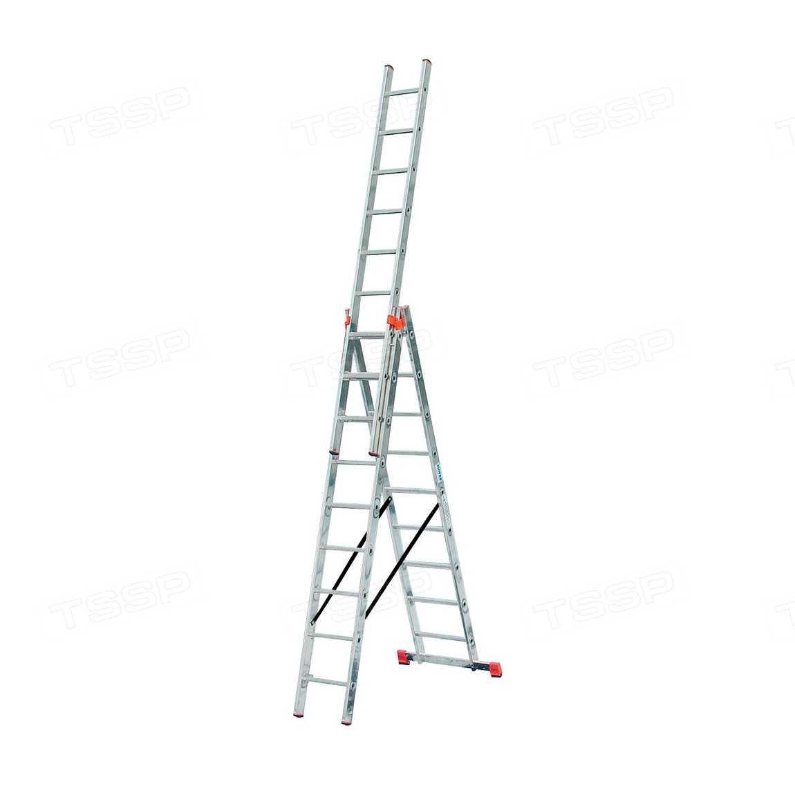 Универсальная лестница Krause 3х14 TRIBLO 120960