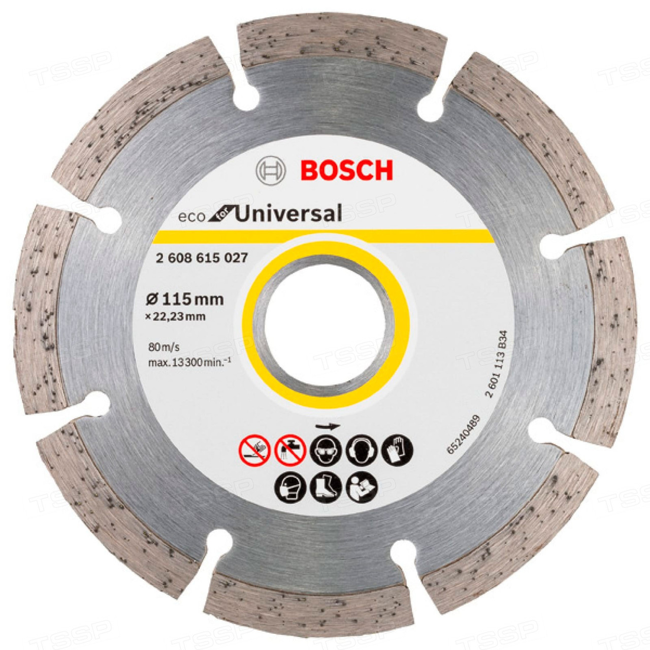 Алмазный диск Bosch 115*22,23 1шт. 2608615040