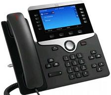 CP-8851-R-K9 Cisco IP телефон 5 линий SIP, 2 x GE PoE, LCD 800х480 Color, 1 x USB, RJ-9