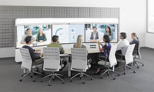CTS-5K-TBL-W-6S Cisco TelePresence стол для системы видеоконференцсвязи IX5000, 6 мест