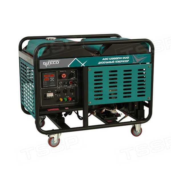 Дизельный генератор ALTECO ADG-12000EW DUO / 9кВт / 220/380В