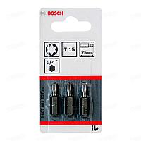 Набор бит Bosch T15 25мм 2607001607