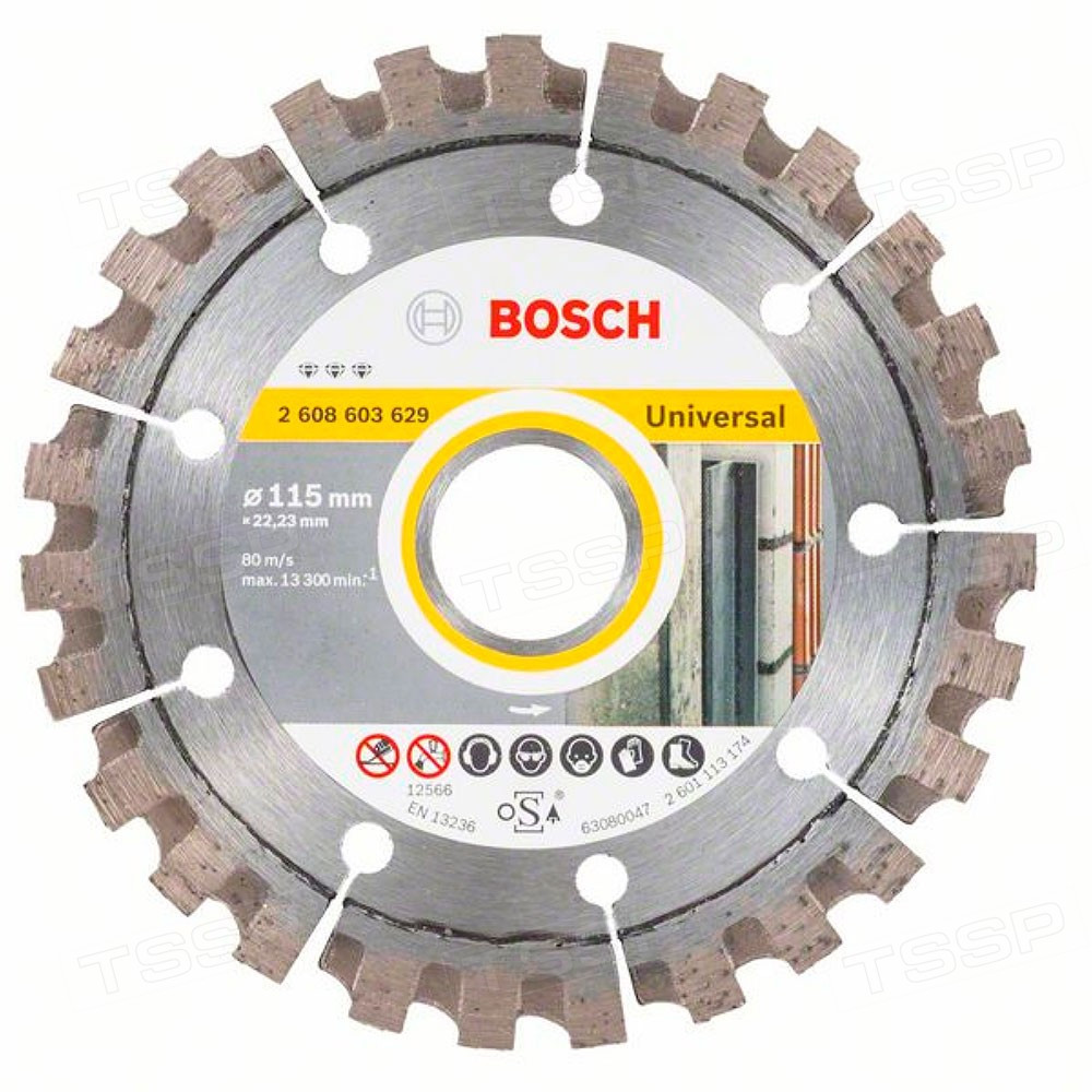 Алмазный диск Bosch 115*22,23 Best for Universal 2608603629