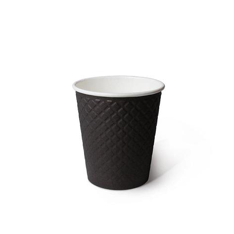 Стакан одноразовый Waffle Black 250 мл, фото 2