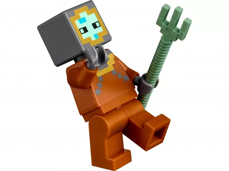 LEGO Minecraft 21180 Битва со стражем, конструктор ЛЕГО - фото 6 - id-p97506736