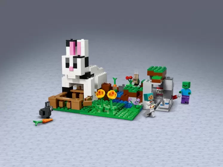 LEGO Minecraft 21181 Кроличье ранчо, конструктор ЛЕГО - фото 10 - id-p97506791