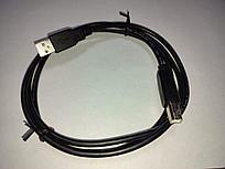 Кабель для принтера Cable USB A-B, USB 2.0, 1 m, черный