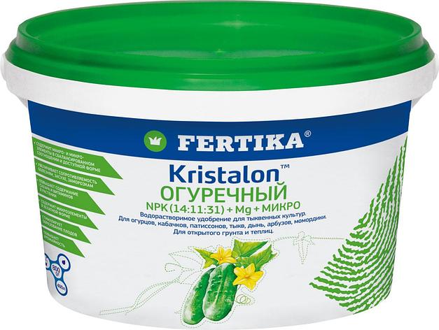 КРИСТАЛОН для огурцов (14-11-31+2,5) 0,8 кг мин удобрение Фертика, фото 1