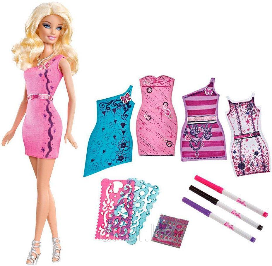 Mattel BarbieКукла Барби Студия дизайна Barbie design and dress studio W3923