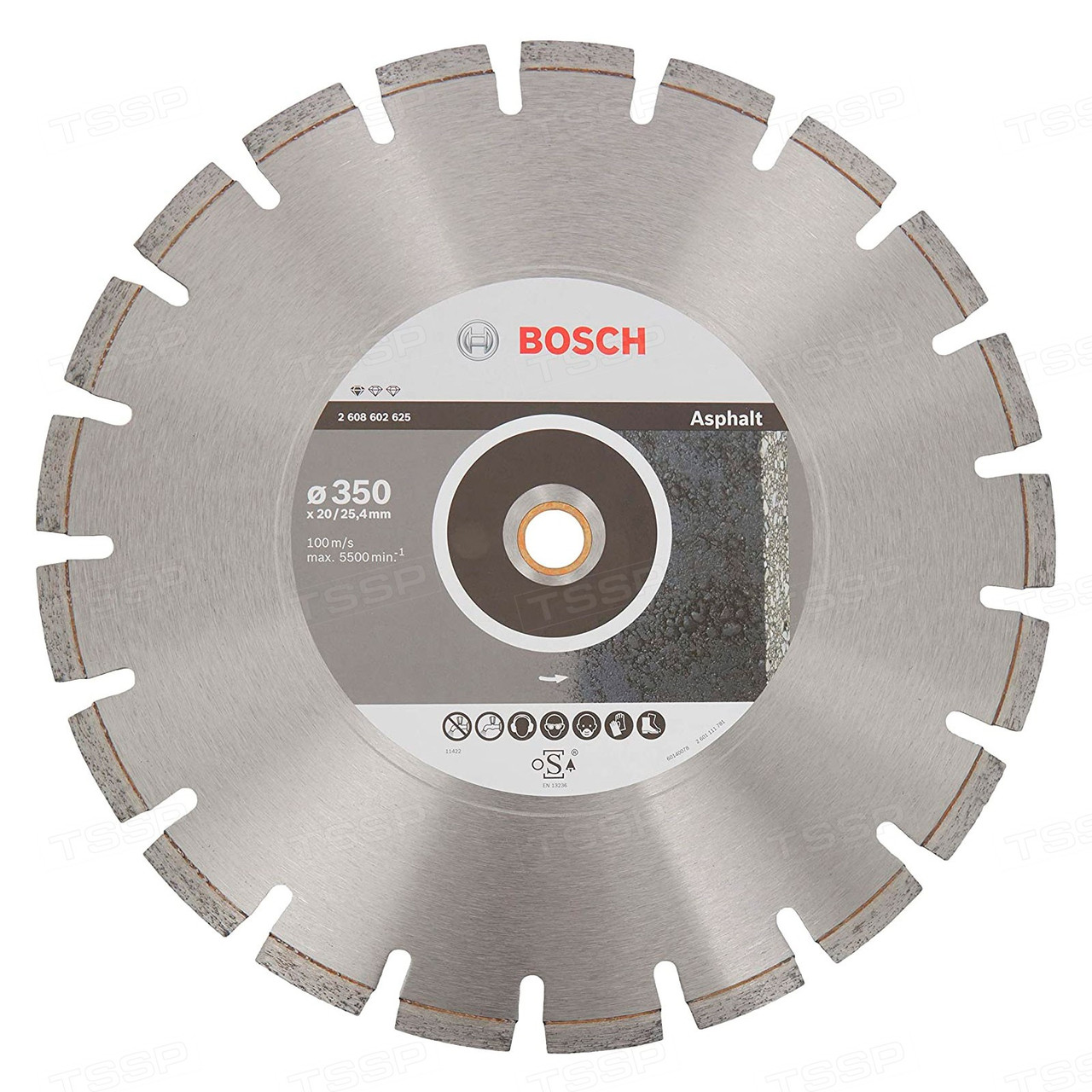 Диск алмазный Bosch 350*20/25,4мм Professional for Asphalt 2608602625 - фото 1 - id-p97507969