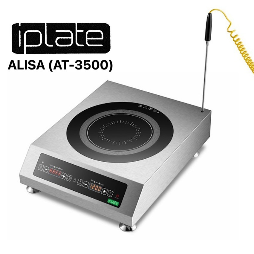 Плита индукционная iPlate ALISA (AT-3500) с щупом, 3,5 кВт - фото 1 - id-p97216198