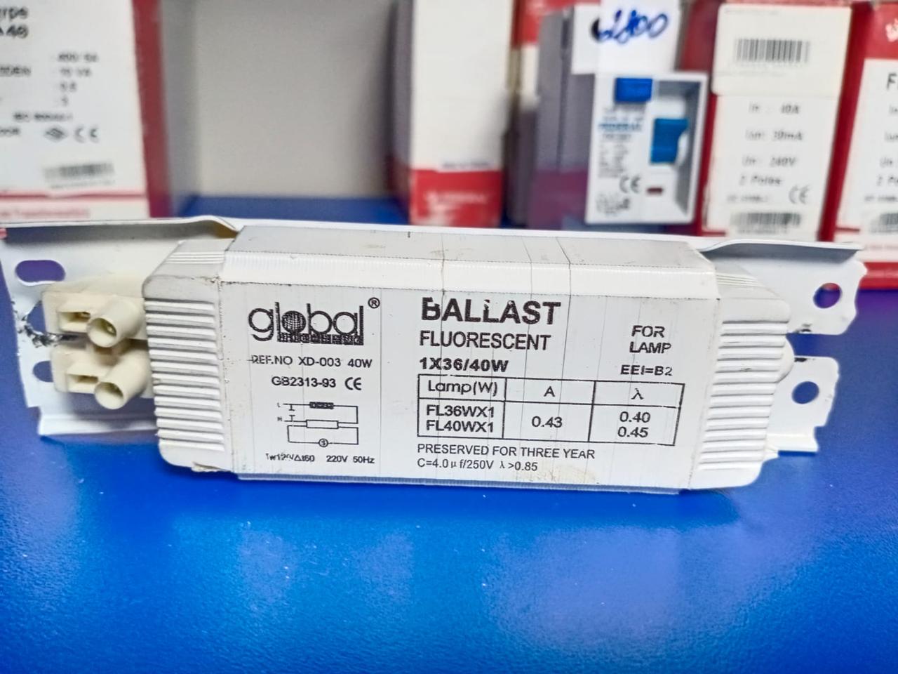 Дросель Global fluorescent 1*36W Распродажа!!!