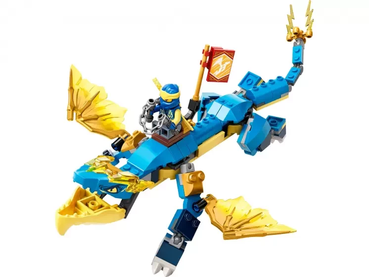 LEGO NINJAGO 71760 Грозовой дракон ЭВО Джея, конструктор ЛЕГО - фото 6 - id-p97513657