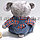Мягкая игрушка "Мишка Тедди" в комбинезоне плюшевая 26 см, фото 5
