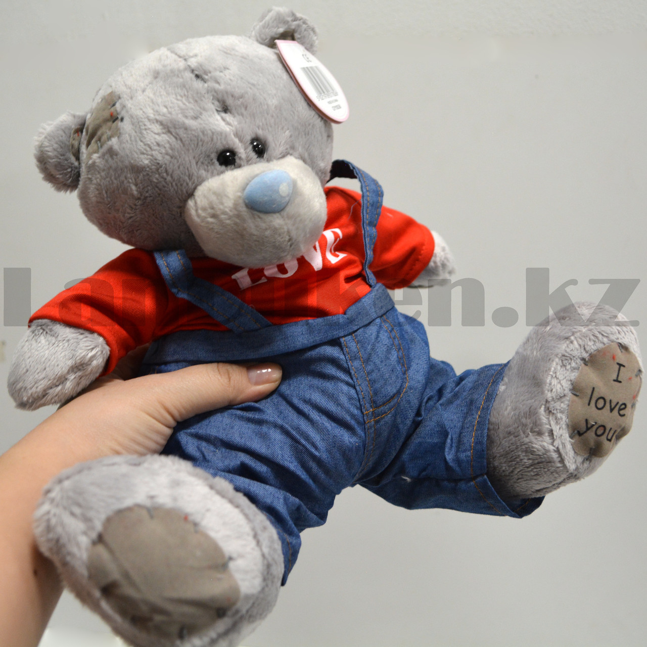 Мягкая игрушка "Мишка Тедди" в брюках плюшевая 25 см - фото 10 - id-p97513868