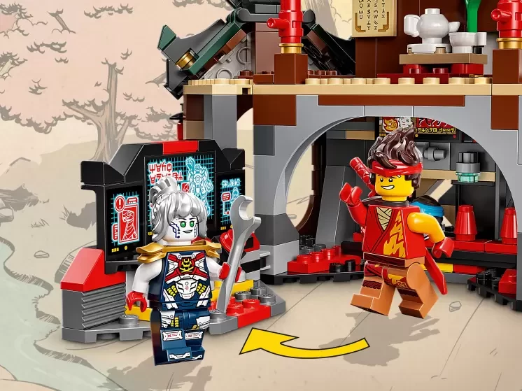 LEGO NINJAGO 71767 Храм-додзё ниндзя, конструктор ЛЕГО - фото 10 - id-p97514433