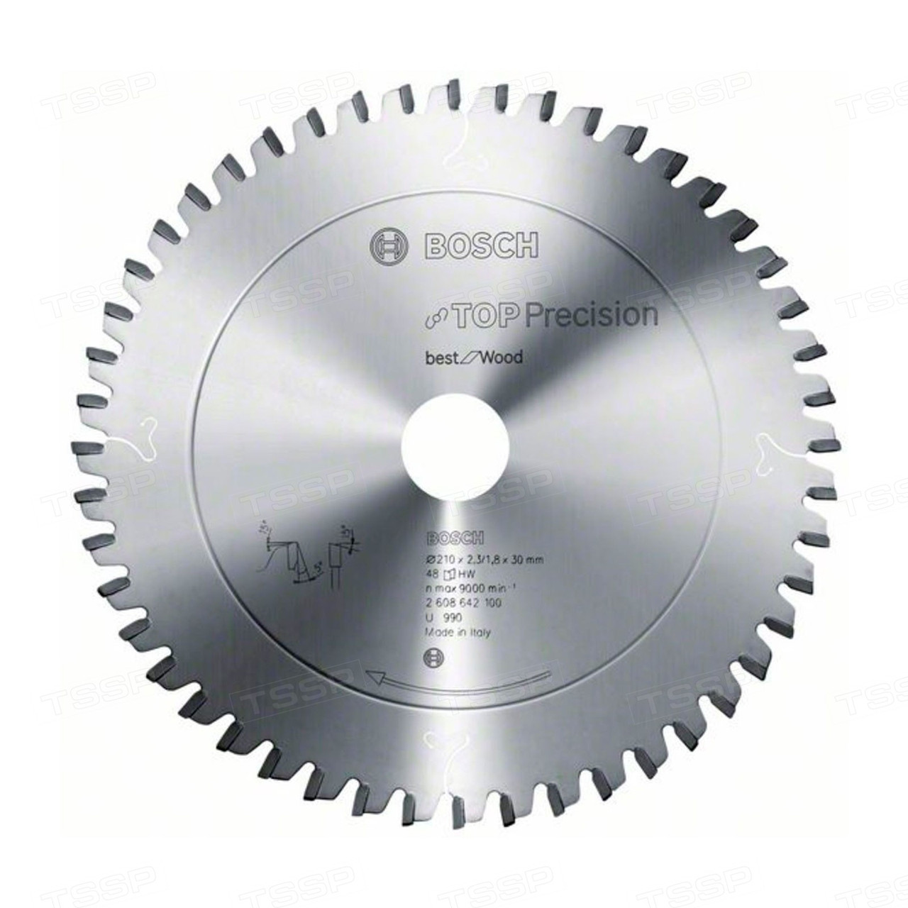 Диск пильный Bosch 305*30мм 72Т BS WO B 2608642103