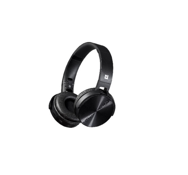 Наушники-гарнитура беспроводные Defender FreeMotion B555 черный BT, фото 1