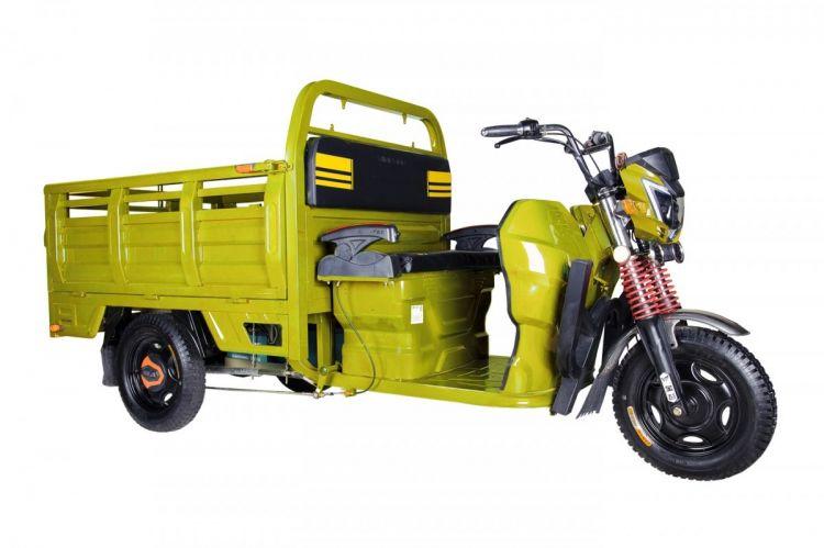 Грузовой электрический трицикл Rutrike Антей-У 1500 60V1200W (Синий) - фото 8 - id-p79844256