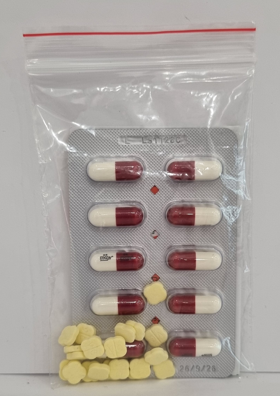 Noxa 20 ( Ноха 20) + жёлтые таблетки 20 шт ( дексаметазон)