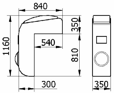 Навесная фильтровальная установка Aquastar- Elegance 9 для бассейна (Orange, 9 м3/ч, 9 кВт) - фото 4 - id-p97532814