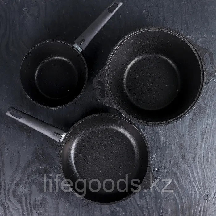 Набор кухонной посуды №1 с антипригарным покрытием, линия "Традиция" (к41а, с247а, к017а) нкп01а - фото 2 - id-p71153309