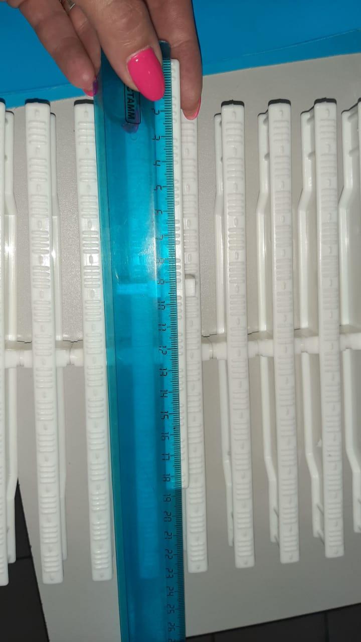 Решетка переливная 245x25 для бассейна (Белая, гибкая) - фото 3 - id-p97533109