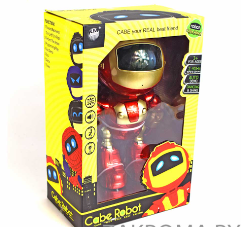 Робот на радиоуправлении Cabe Robot со светом и музыкой