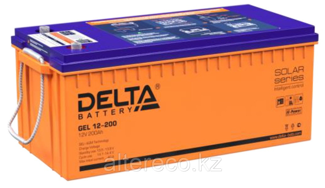 Аккумулятор Delta Gel 12-200 (12В, 200Ач)