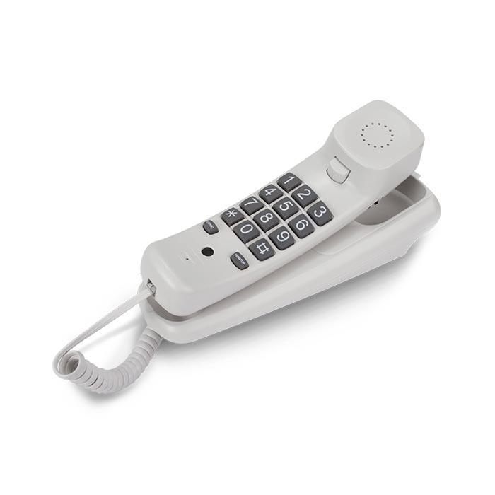 Телефон проводной Texet TX-219 серый
