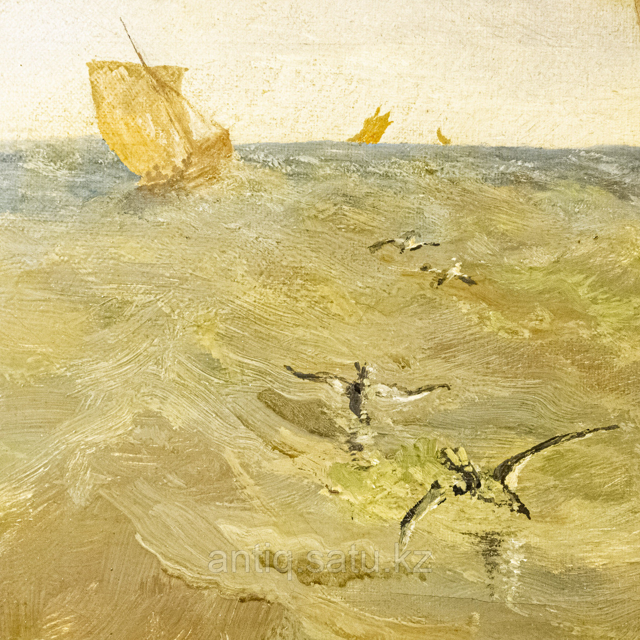 «Английские рыбаки» George II Сhambers (1830-c.1890) - фото 5 - id-p97535319