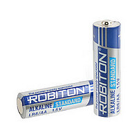 Батарейка алкалиновая Robiton STANDARD, AА, LR6-SR4, 1.5В, плёнка, цена за 1 шт., фото 2
