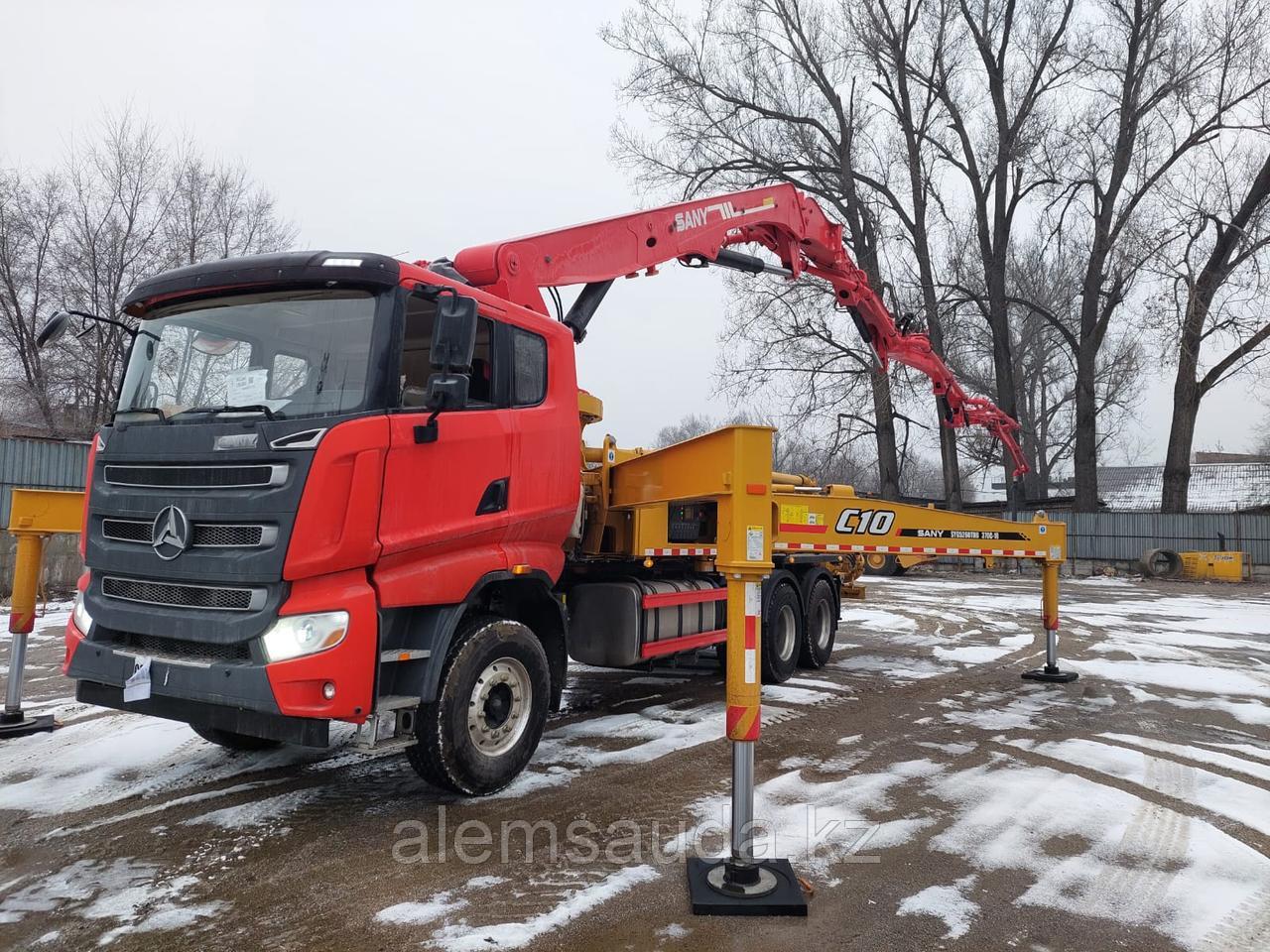 Услуги автобетононасоса 37 метров