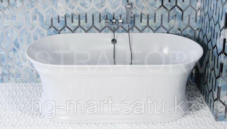 Ванна Astra Form ШАРМ 170х80 белая иск. камень