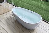 Акриловая ванна ARTMAX AM-506-1670-845 отдельно стоящая со сливом-переливом ,сифон в комплекте, фото 2