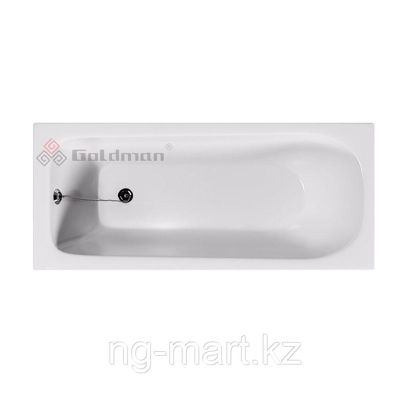 Ванна Goldman CLASSIC 1200x700 белый чугунная
