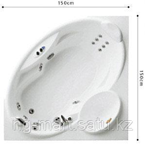 Ванна гидромассажная Jacuzzi Celtia 9443-141+9423-6180, 150 х 150 см