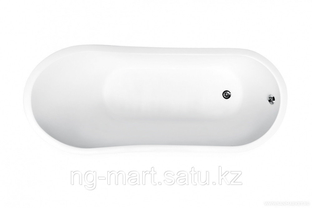 Ванна из литого мрамора Besco Gloria 150 WKG-150-WO, 150 х 66 см